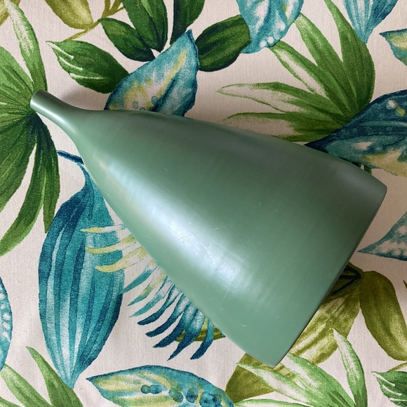 Jose Sosa Vintage 2003 Pottery Vase  Chulucanas PERU sea green serene earthy - Picture 15 of 15